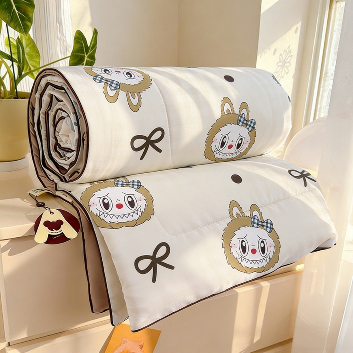 太阳树 2026新款A类水洗双层纱夏被大豆夏被夏凉被空调被 精灵首领