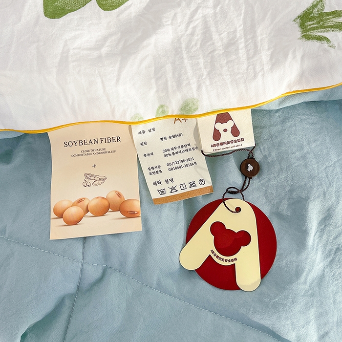 91家纺网 家纺一手货源 找家纺 太阳树 2026新款A类水洗双层纱夏被大豆夏被夏凉被空调被 恐龙星球