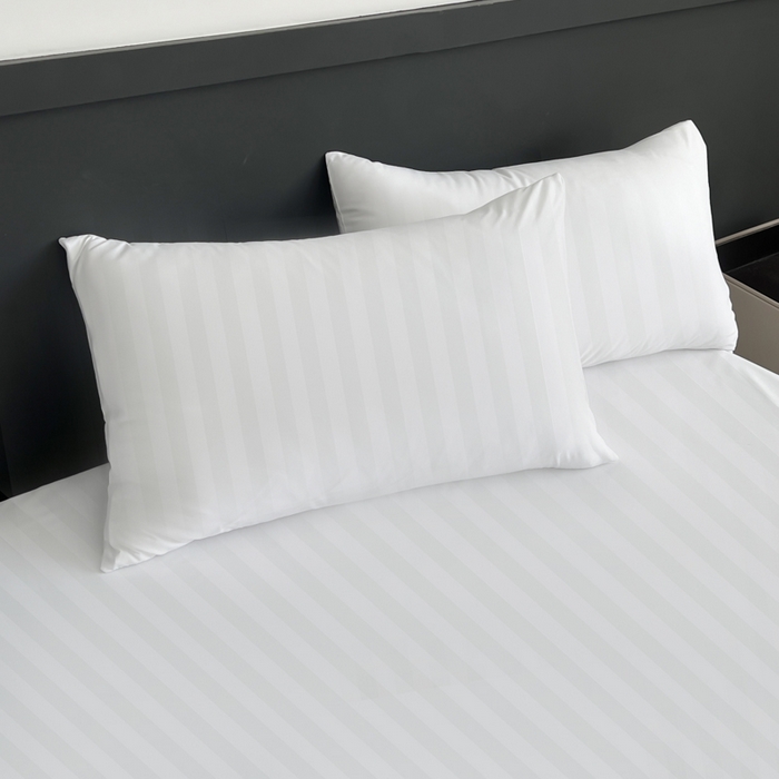 91家纺网 家纺一手货源 找家纺 蓝淋家纺 2026春夏新款贡缎提花四件套 云白缎