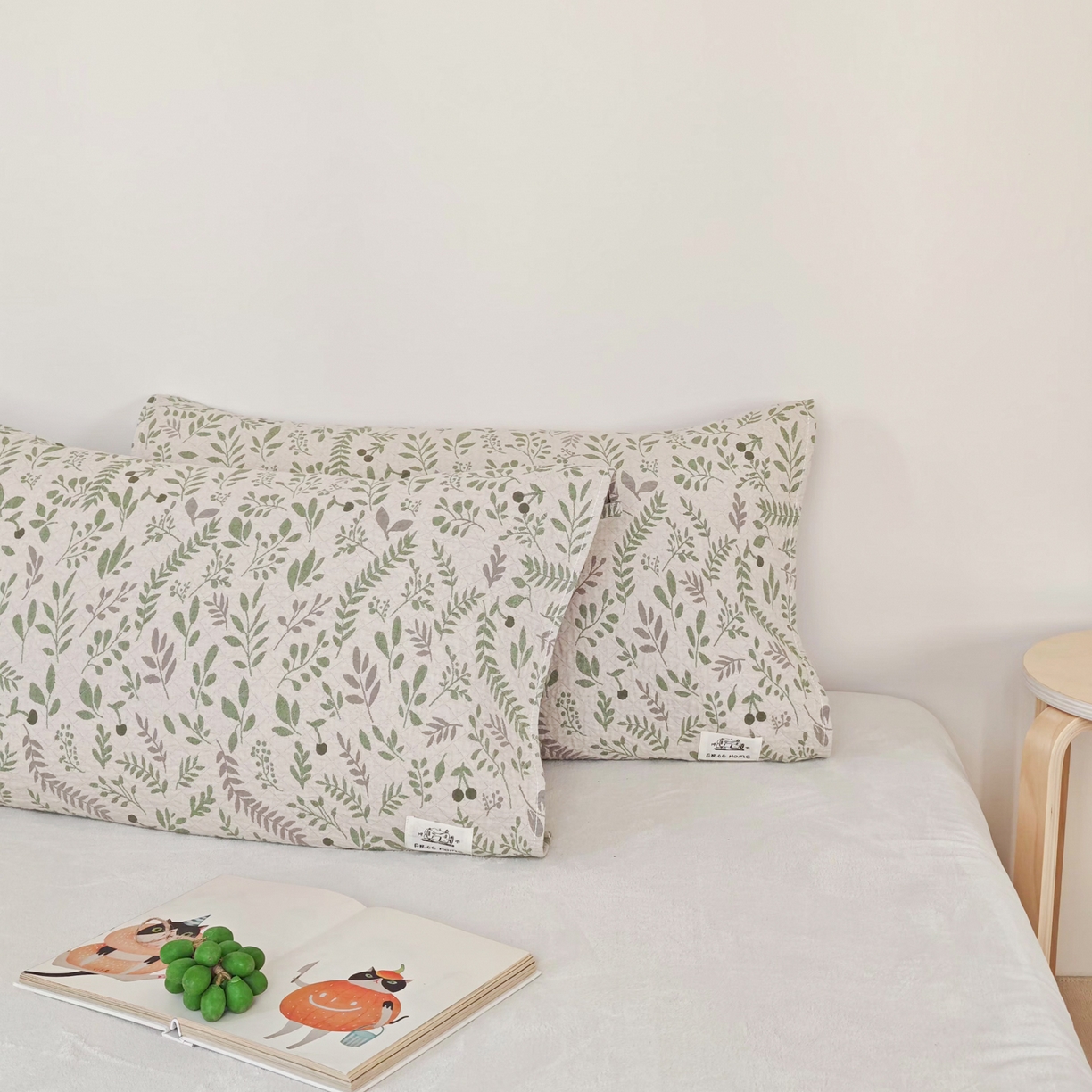 91家纺网 家纺一手货源 找家纺 沐瑟家纺  2026新款安心棉纯棉纱布枕巾 知言