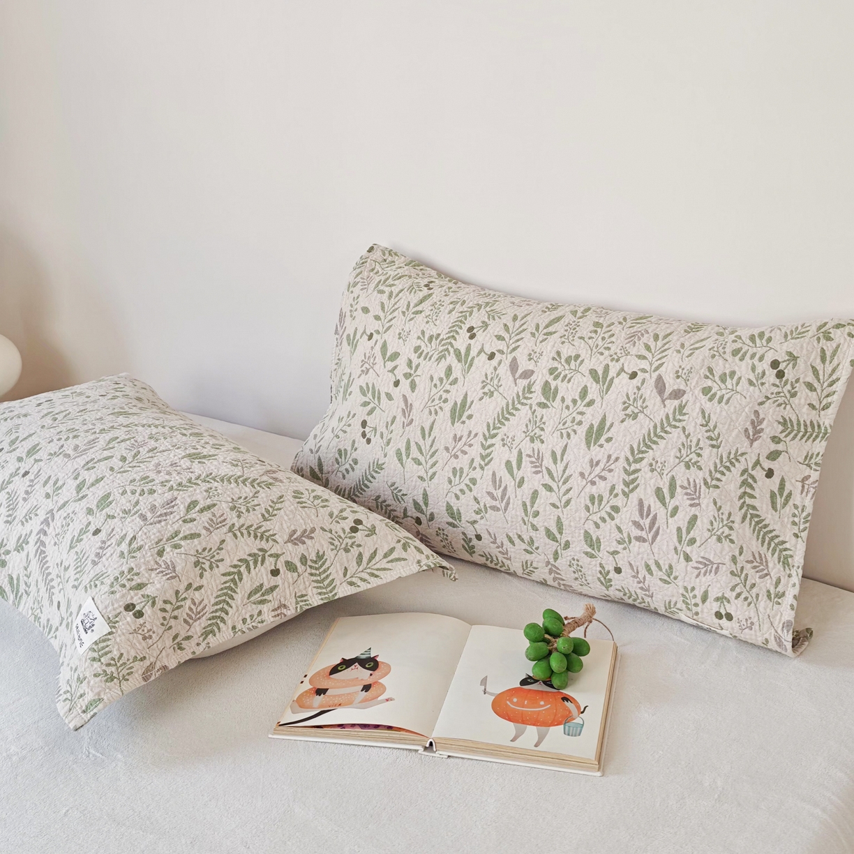 91家纺网 家纺一手货源 找家纺 沐瑟家纺  2026新款安心棉纯棉纱布枕巾 知言