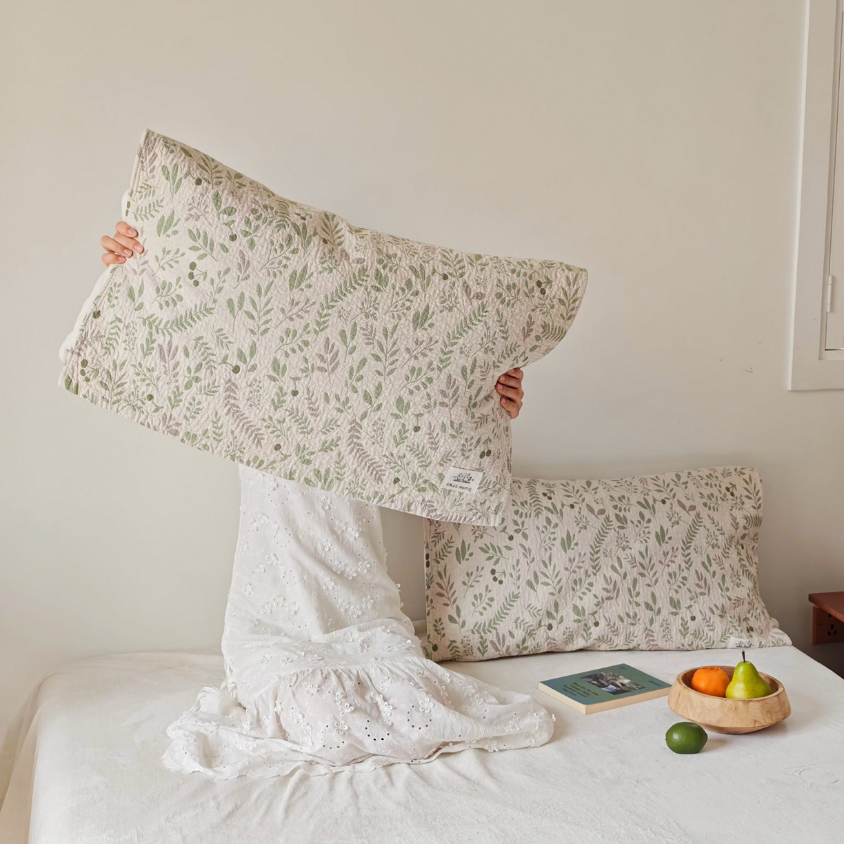 91家纺网 家纺一手货源 找家纺 沐瑟家纺  2026新款安心棉纯棉纱布枕巾 知言