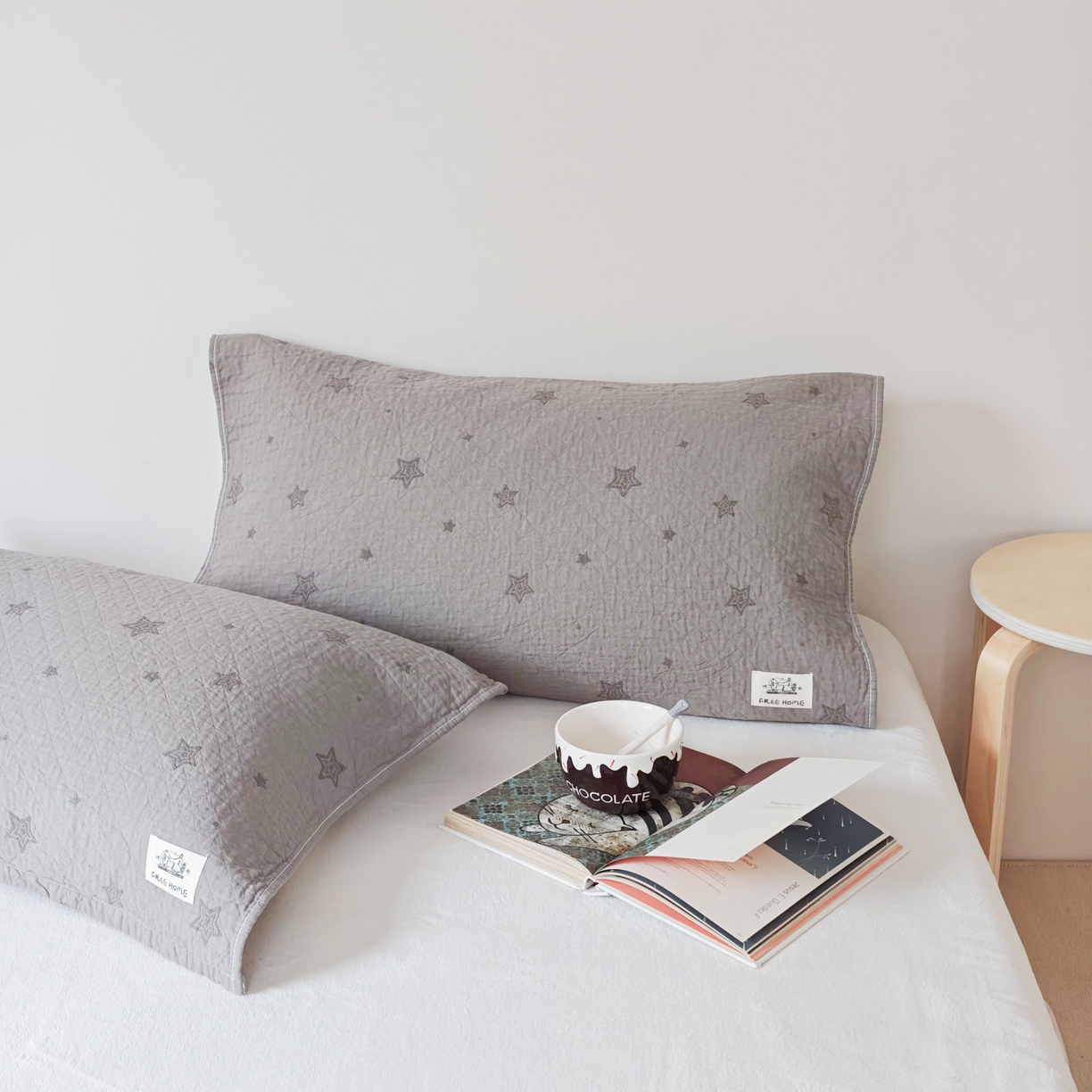 91家纺网 家纺一手货源 找家纺 沐瑟家纺  2026新款安心棉纯棉纱布枕巾 星点