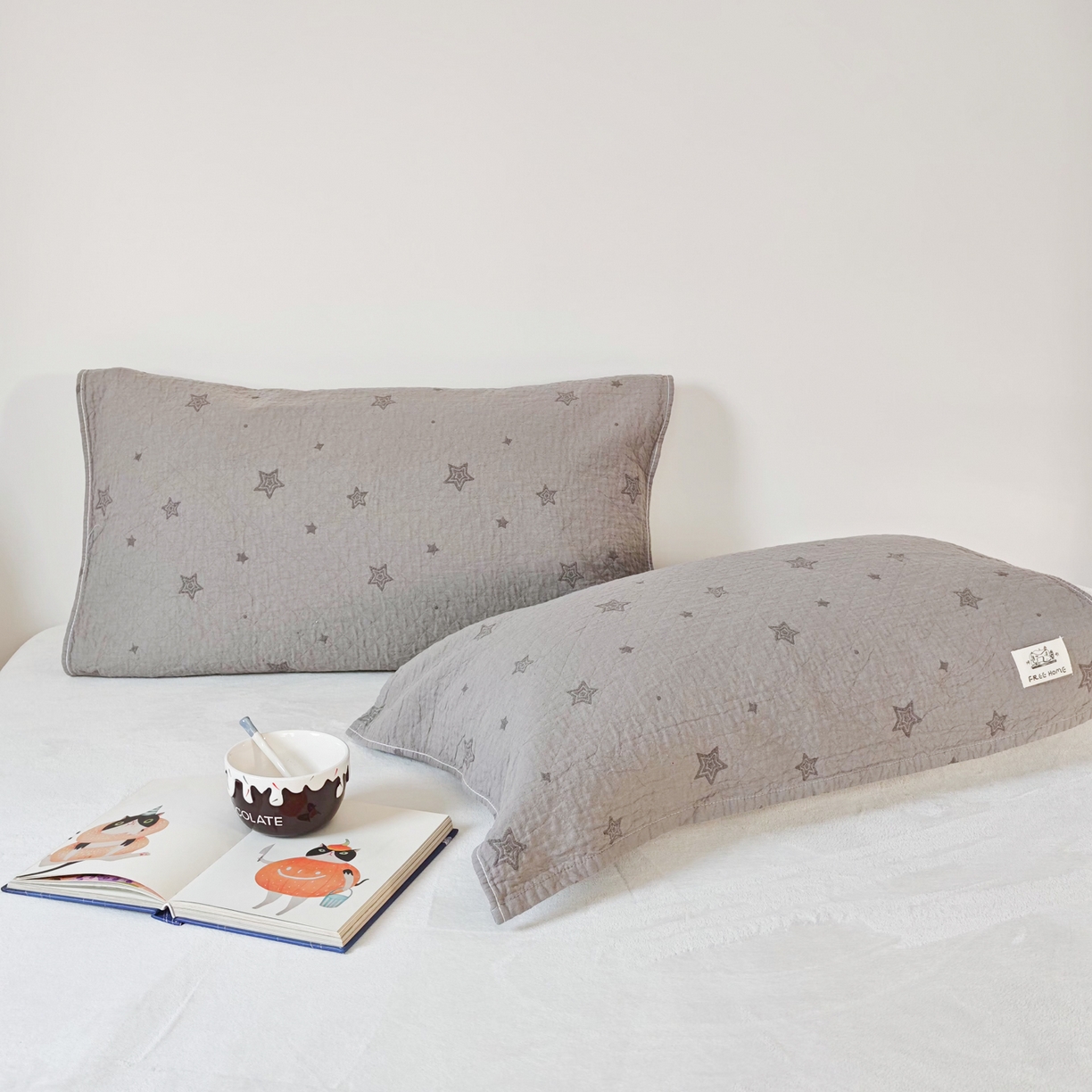 91家纺网 家纺一手货源 找家纺 沐瑟家纺  2026新款安心棉纯棉纱布枕巾 星点