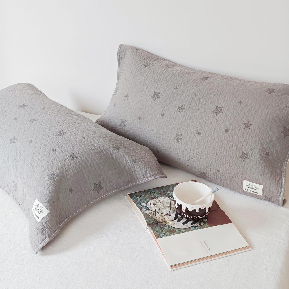 91家纺网 家纺一手货源 找家纺 沐瑟家纺  2026新款安心棉纯棉纱布枕巾 星点