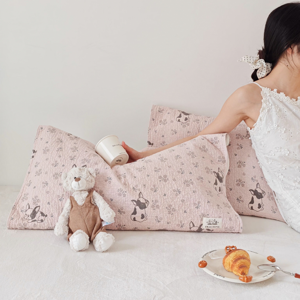 91家纺网 家纺一手货源 找家纺 （总）沐瑟家纺  2026新款安心棉纯棉纱布枕巾