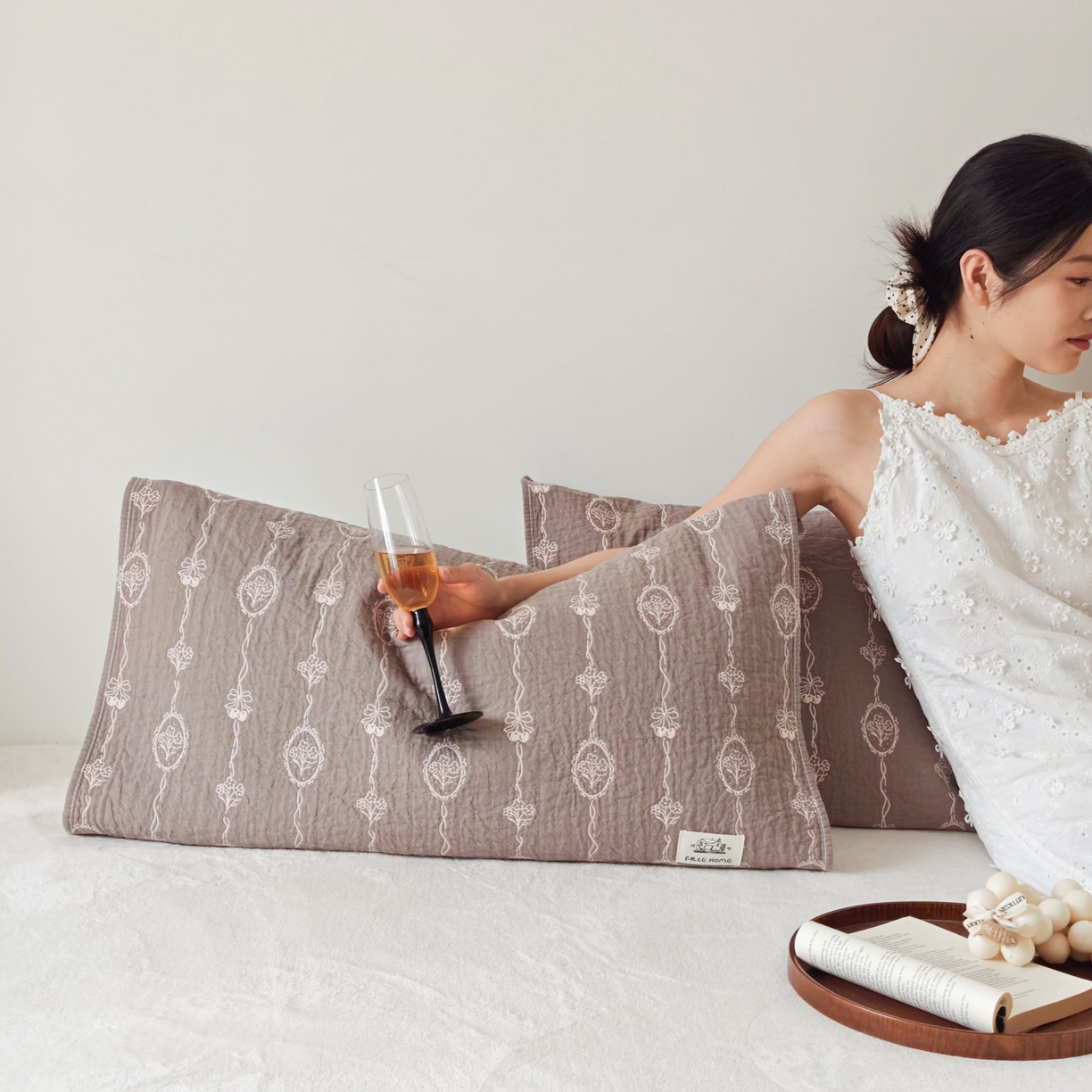 91家纺网 家纺一手货源 找家纺 （总）沐瑟家纺  2026新款安心棉纯棉纱布枕巾