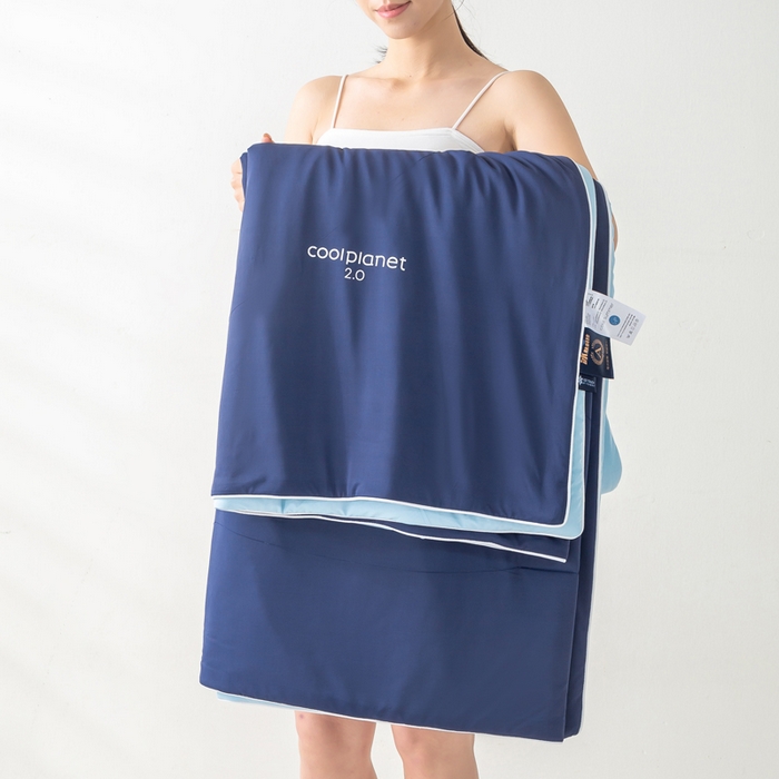 91家纺网 家纺一手货源 找家纺 （总）犇牛仓储供应链 2026新款锦氨凉感夏被被子被芯-风格二