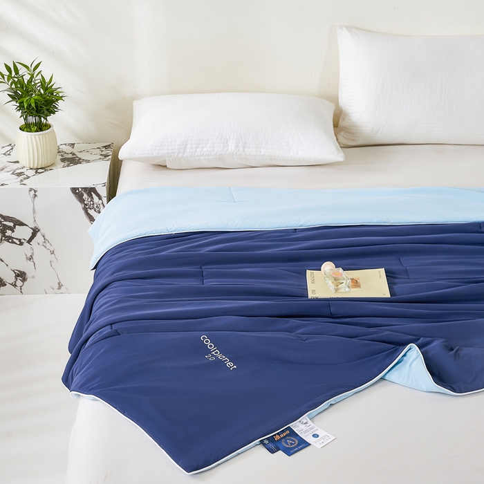 91家纺网 家纺一手货源 找家纺 （总）犇牛仓储供应链 2026新款锦氨凉感夏被被子被芯-风格二