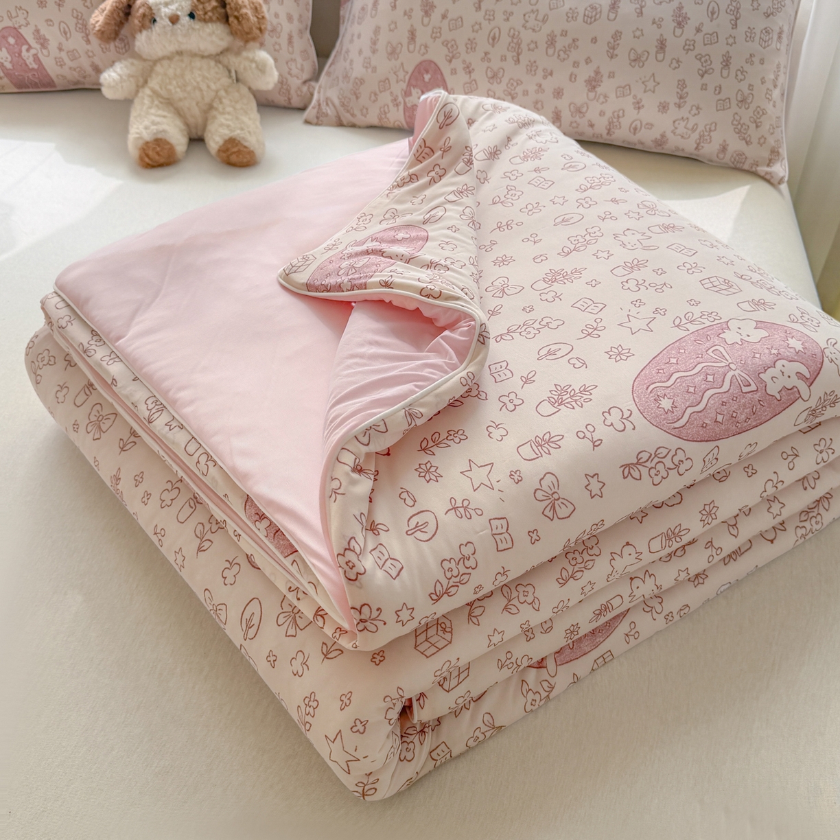 91家纺网 家纺一手货源 找家纺 （总）瑞禾家纺 2026新款印花凉感丝夏被夏凉被