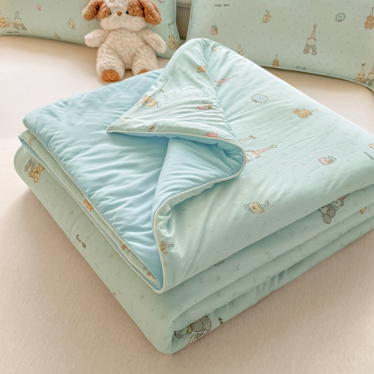 91家纺网 家纺一手货源 找家纺 （总）瑞禾家纺 2026新款印花凉感丝夏被夏凉被