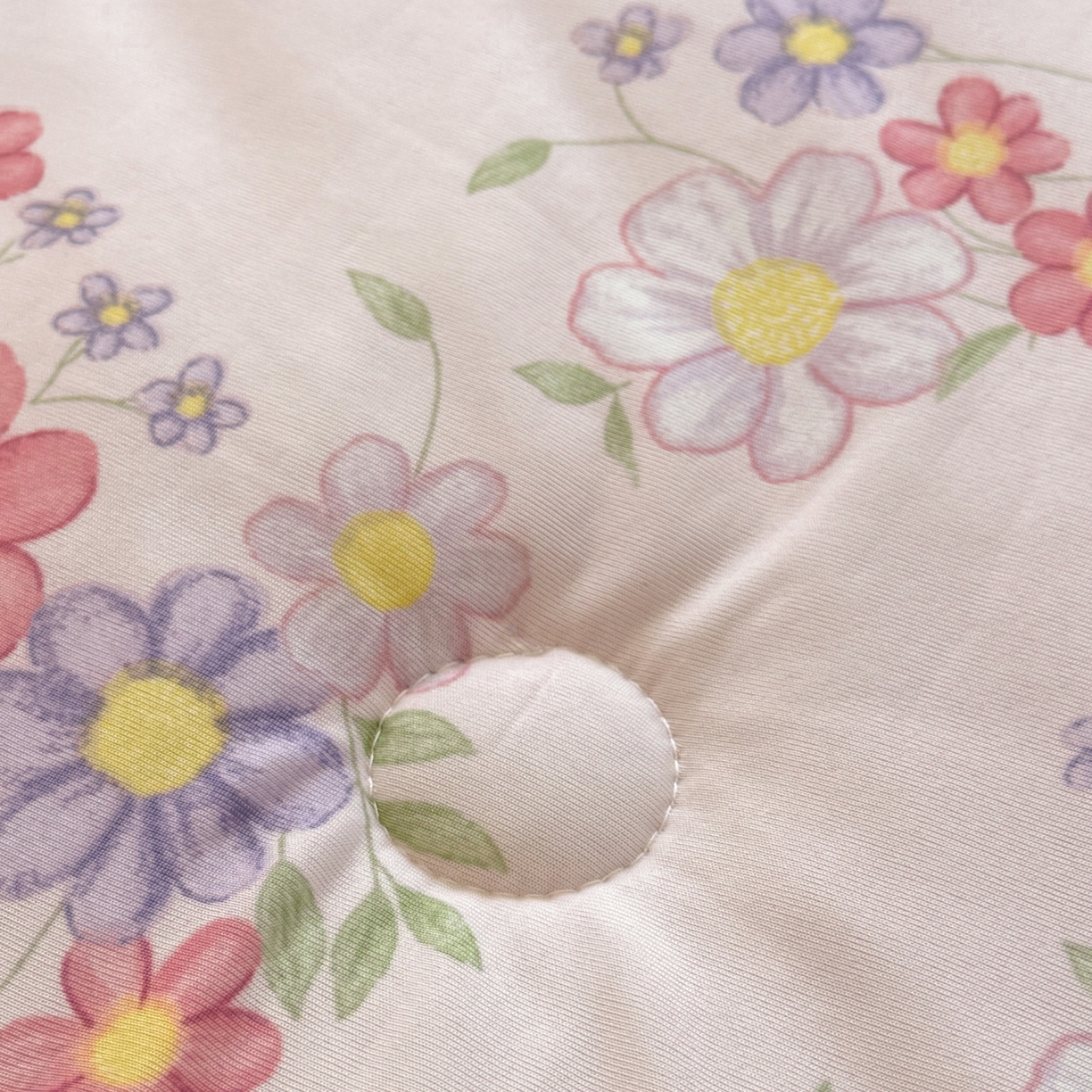 91家纺网 家纺一手货源 找家纺 瑞禾家纺 2026新款印花凉感丝夏被夏凉被 幽兰-粉