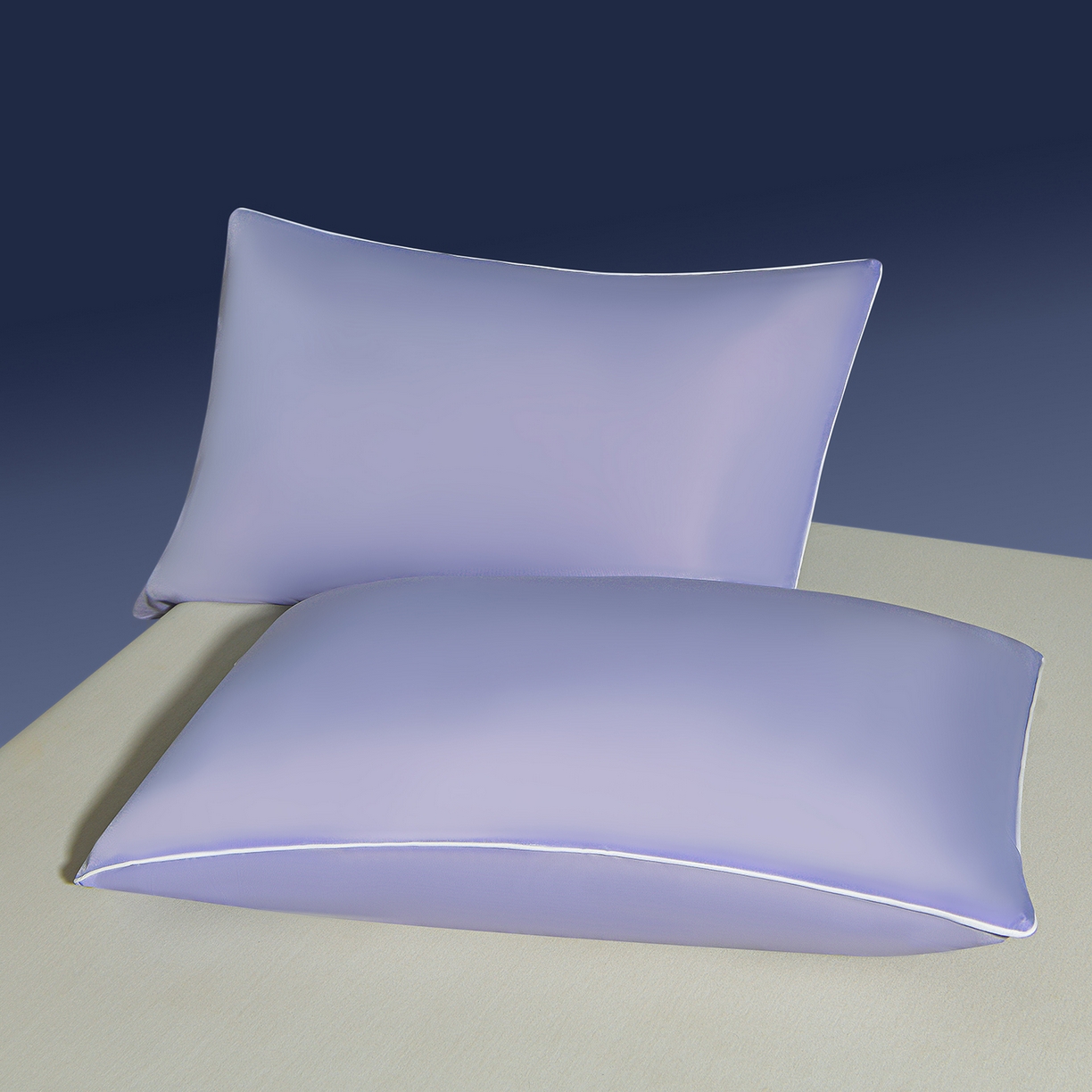 91家纺网 家纺一手货源 找家纺 瑞禾家纺 2026新款纯色凉感冰丝夏被夏凉被夏季深睡眠可水洗四周踩棉 不跑棉 丁香紫