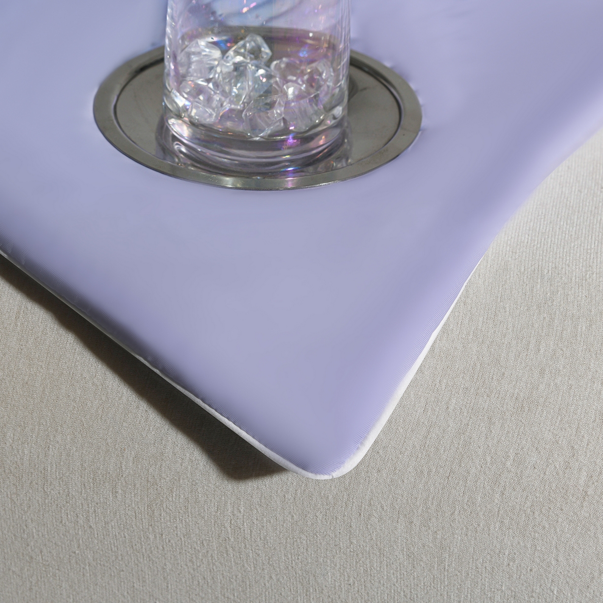 91家纺网 家纺一手货源 找家纺 瑞禾家纺 2026新款纯色凉感冰丝夏被夏凉被夏季深睡眠可水洗四周踩棉 不跑棉 丁香紫