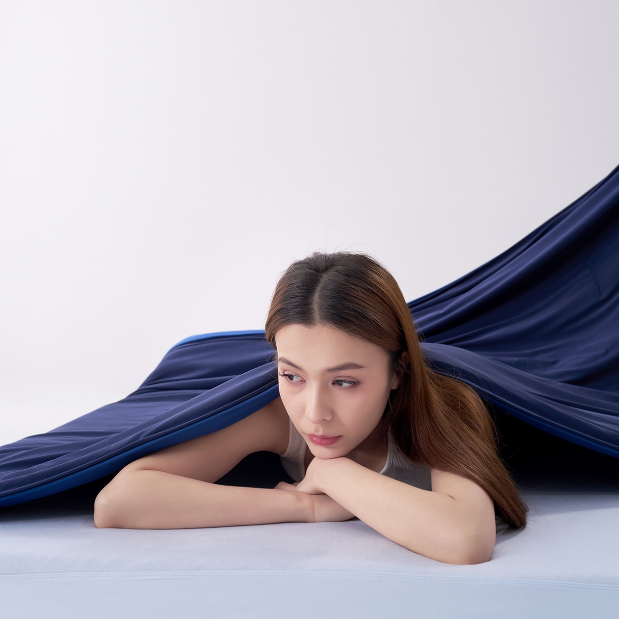 91家纺网 家纺一手货源 找家纺 花享莱 2026新款亚朵酒店同款夏季深睡双感夏凉被凉感被夏被控温被pro3.0 深睡蓝