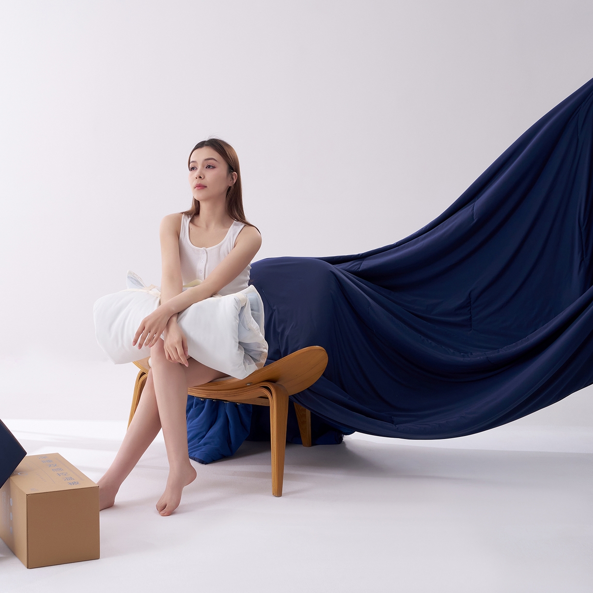 91家纺网 家纺一手货源 找家纺 花享莱 2026新款亚朵酒店同款夏季深睡双感夏凉被凉感被夏被控温被pro3.0 包装