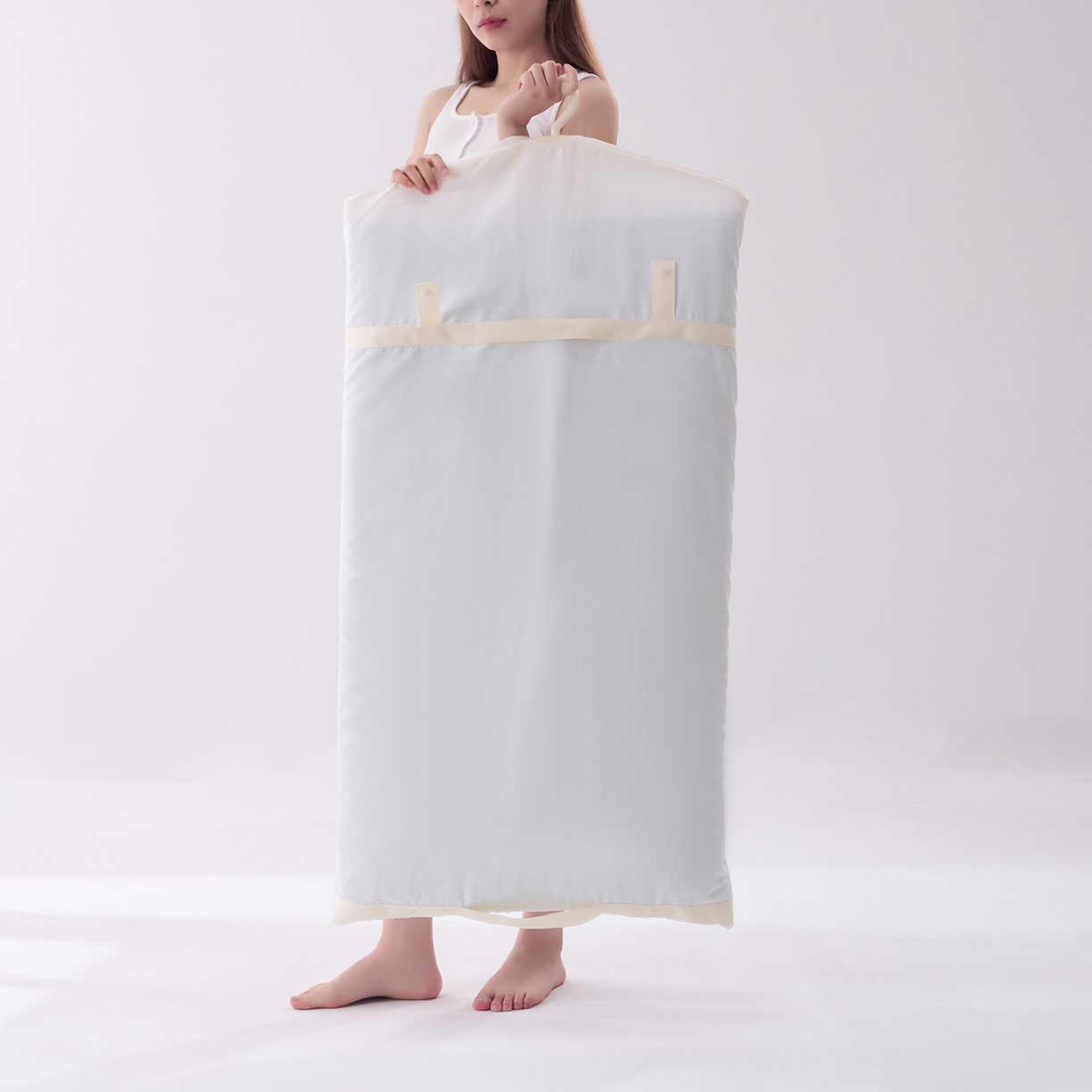 91家纺网 家纺一手货源 找家纺 花享莱 2026新款亚朵酒店同款夏季深睡双感夏凉被凉感被夏被控温被pro3.0 包装