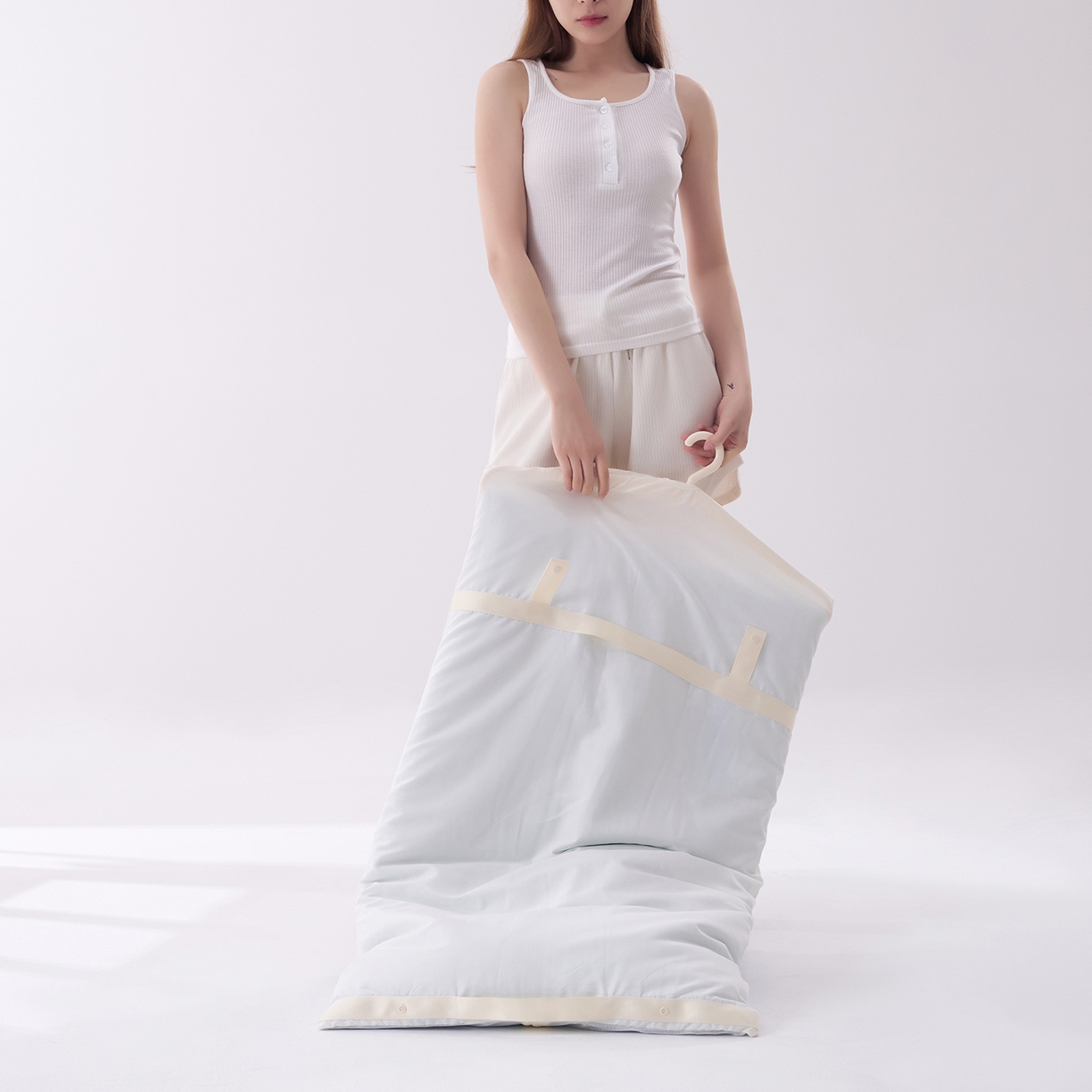 91家纺网 家纺一手货源 找家纺 花享莱 2026新款亚朵酒店同款夏季深睡双感夏凉被凉感被夏被控温被pro3.0 包装