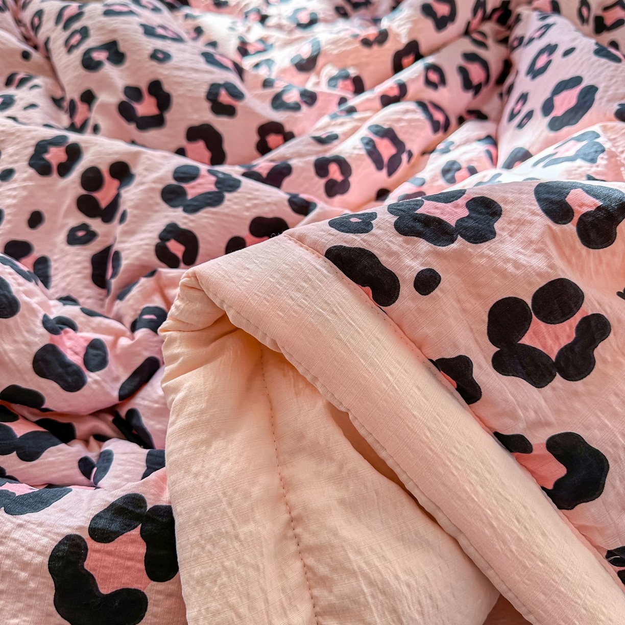 91家纺网 家纺一手货源 找家纺 （总）瑞禾家纺 2026新款皱皱棉双层纱夏被四件套下载文件包含买家秀