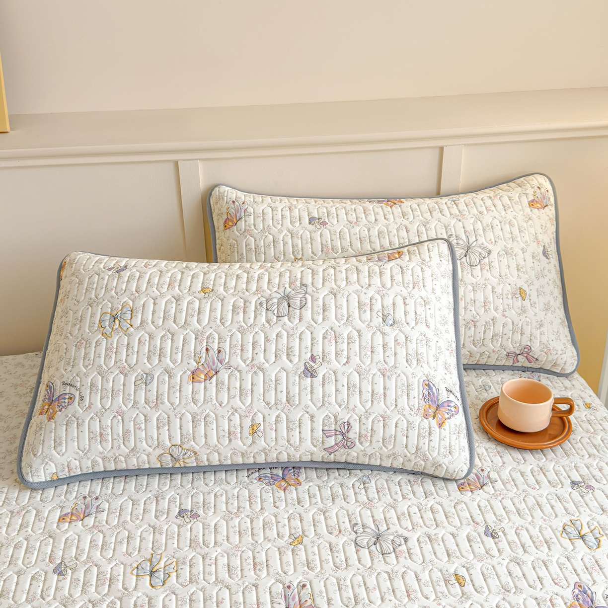 91家纺网 家纺一手货源 找家纺 （总）莱登卡奴 2026新款A类凉感丝锦氨印花凉席床笠款凉席席子系列