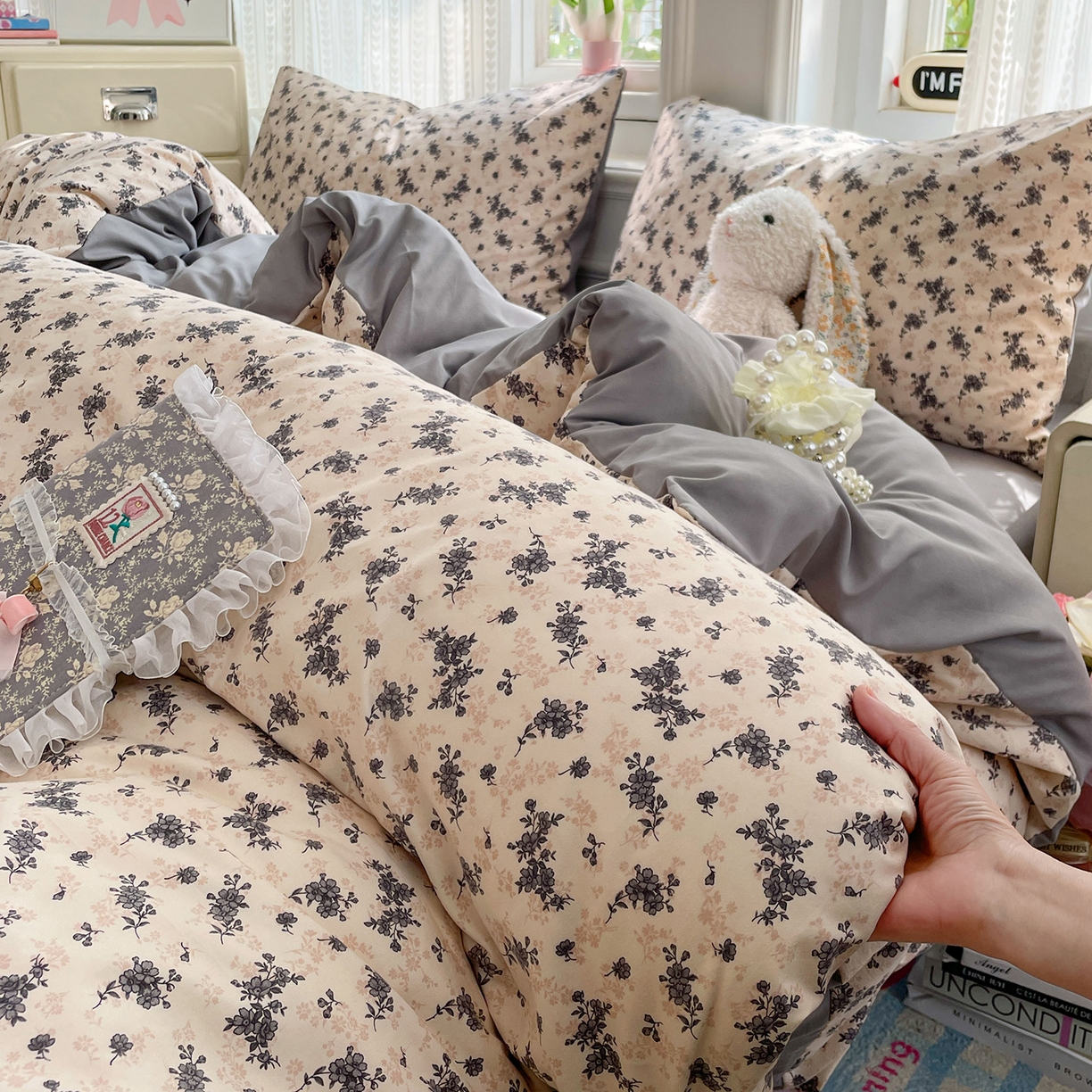 91家纺网 家纺一手货源 找家纺 （总）瑞禾家纺 2026新款古法水洗四件套下载文件包含买家秀