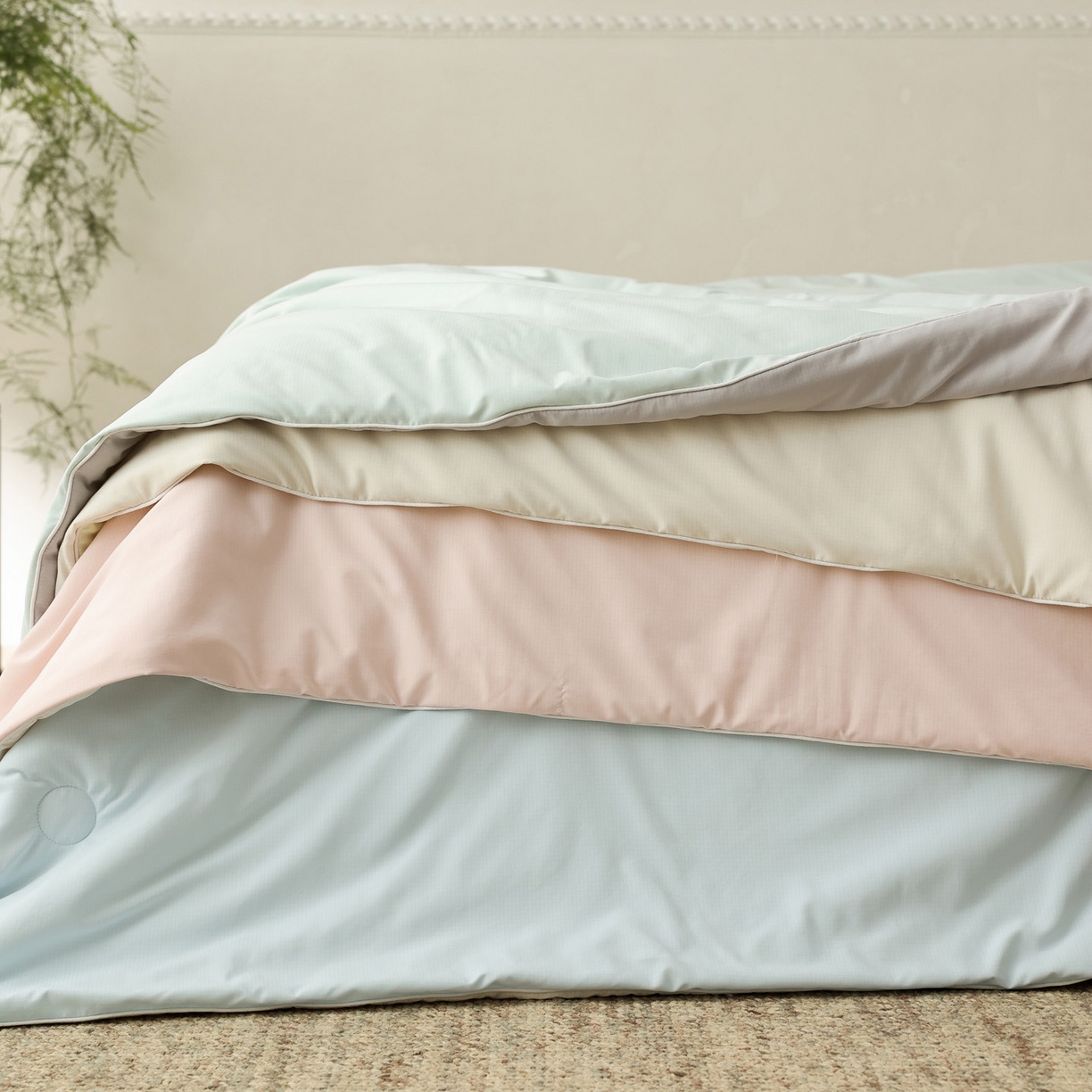 91家纺网 家纺一手货源 找家纺 （总）万盛家纺 2026春夏新款果冻速干夏被夏凉被空调被