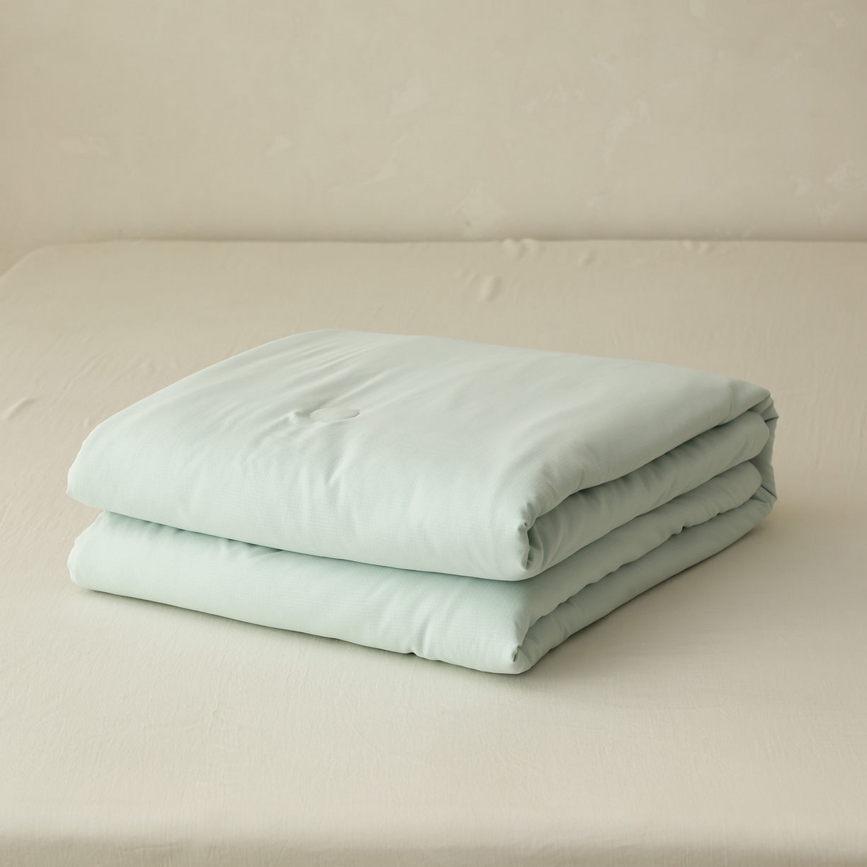 91家纺网 家纺一手货源 找家纺 万盛家纺 2026春夏新款果冻速干夏被夏凉被空调被 冰清绿-灰