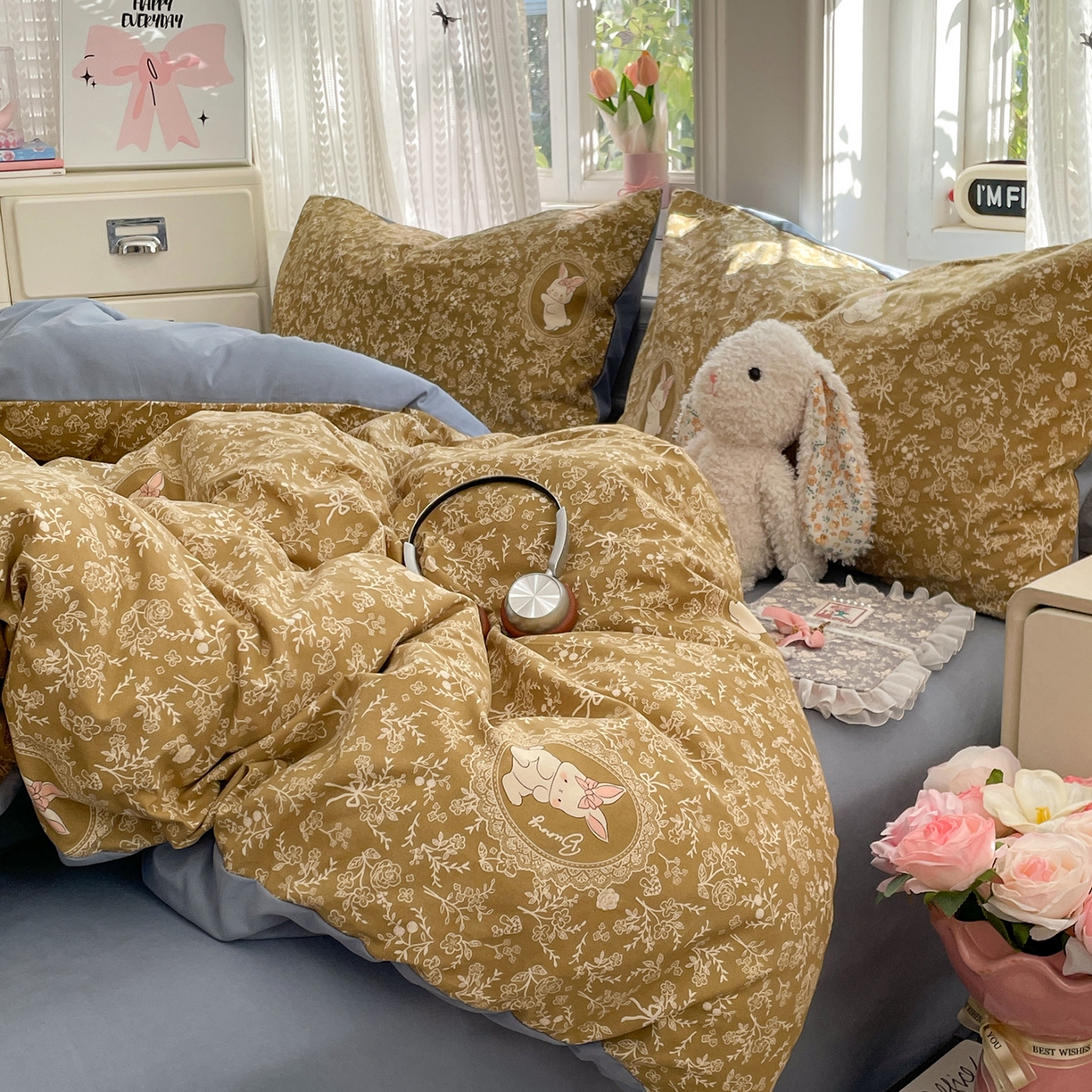 91家纺网 家纺一手货源 找家纺 （总）瑞禾家纺 2026新款古法水洗四件套下载文件包含买家秀