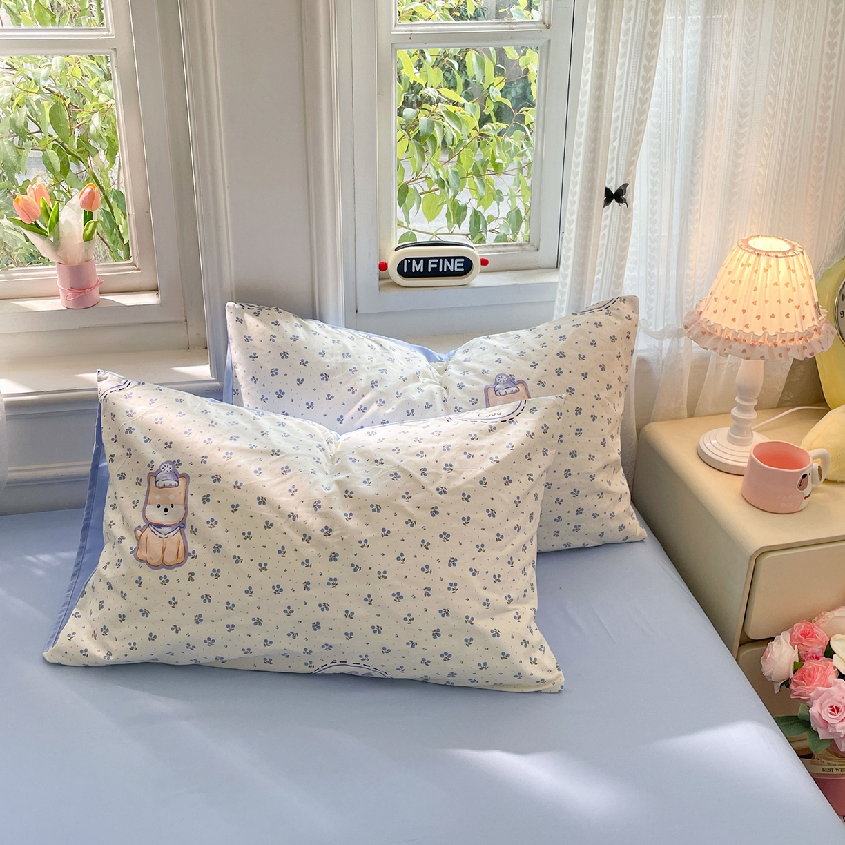 91家纺网 家纺一手货源 找家纺 瑞禾家纺 2026新款古法水洗四件套下载文件包含买家秀 点点花萌