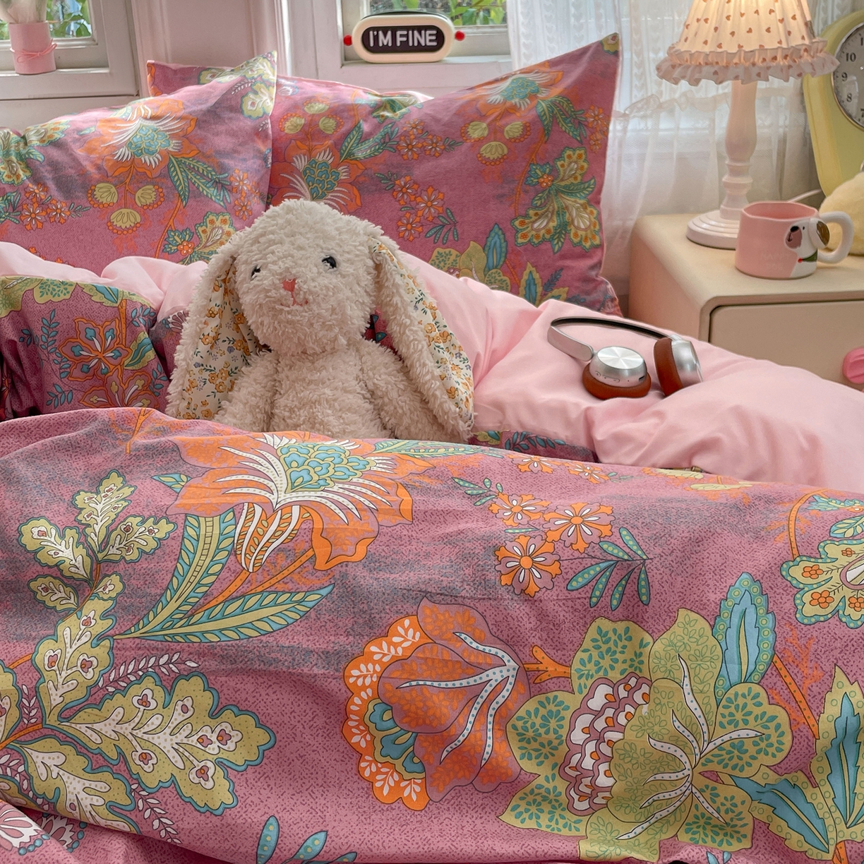 91家纺网 家纺一手货源 找家纺 瑞禾家纺 2026新款古法水洗四件套下载文件包含买家秀 花眠