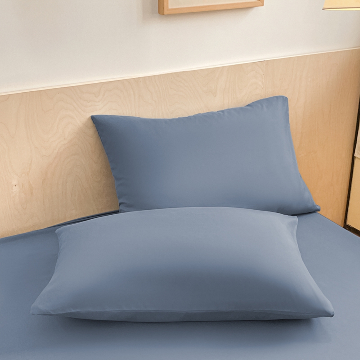 91家纺网 家纺一手货源 找家纺 欧邦 2026春夏新款纯色磨毛单床笠床笠单件单品床笠 磨毛-藏青