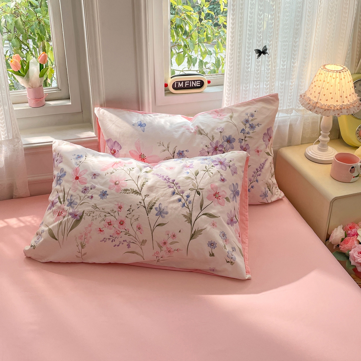 91家纺网 家纺一手货源 找家纺 瑞禾家纺 2026新款古法水洗四件套下载文件包含买家秀 花栖