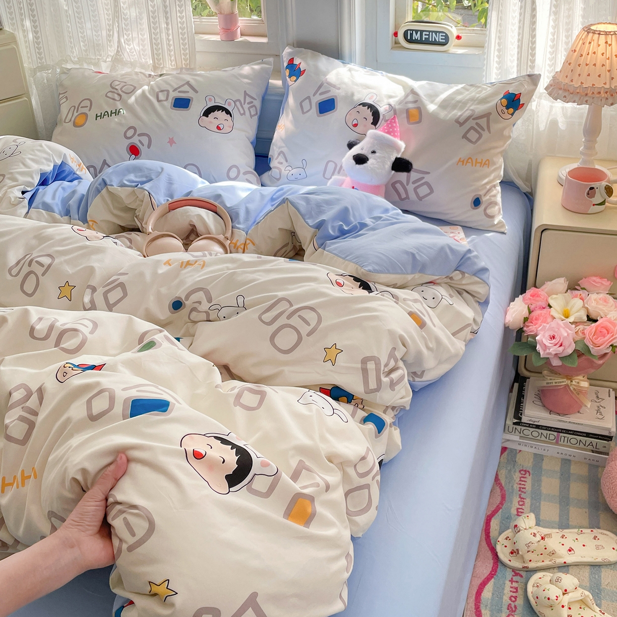 91家纺网 家纺一手货源 找家纺 瑞禾家纺 2026新款古法水洗四件套下载文件包含买家秀 欢乐哈哈