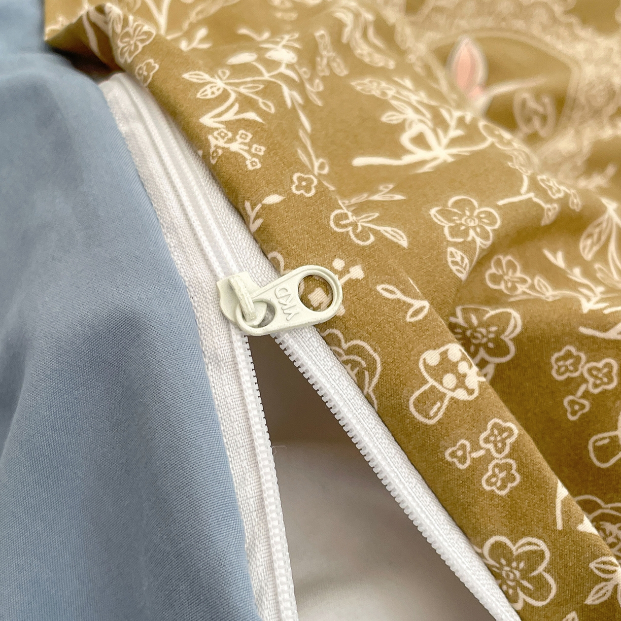 91家纺网 家纺一手货源 找家纺 瑞禾家纺 2026新款古法水洗四件套下载文件包含买家秀 焦糖花影