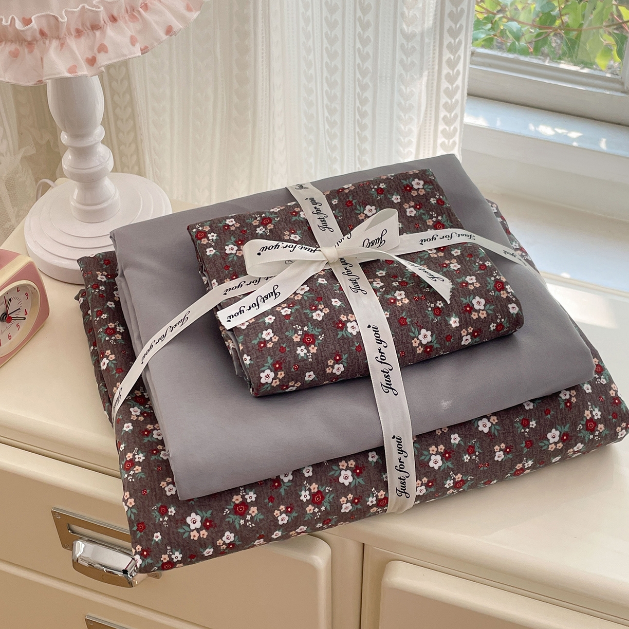 91家纺网 家纺一手货源 找家纺 瑞禾家纺 2026新款古法水洗四件套下载文件包含买家秀 静谧