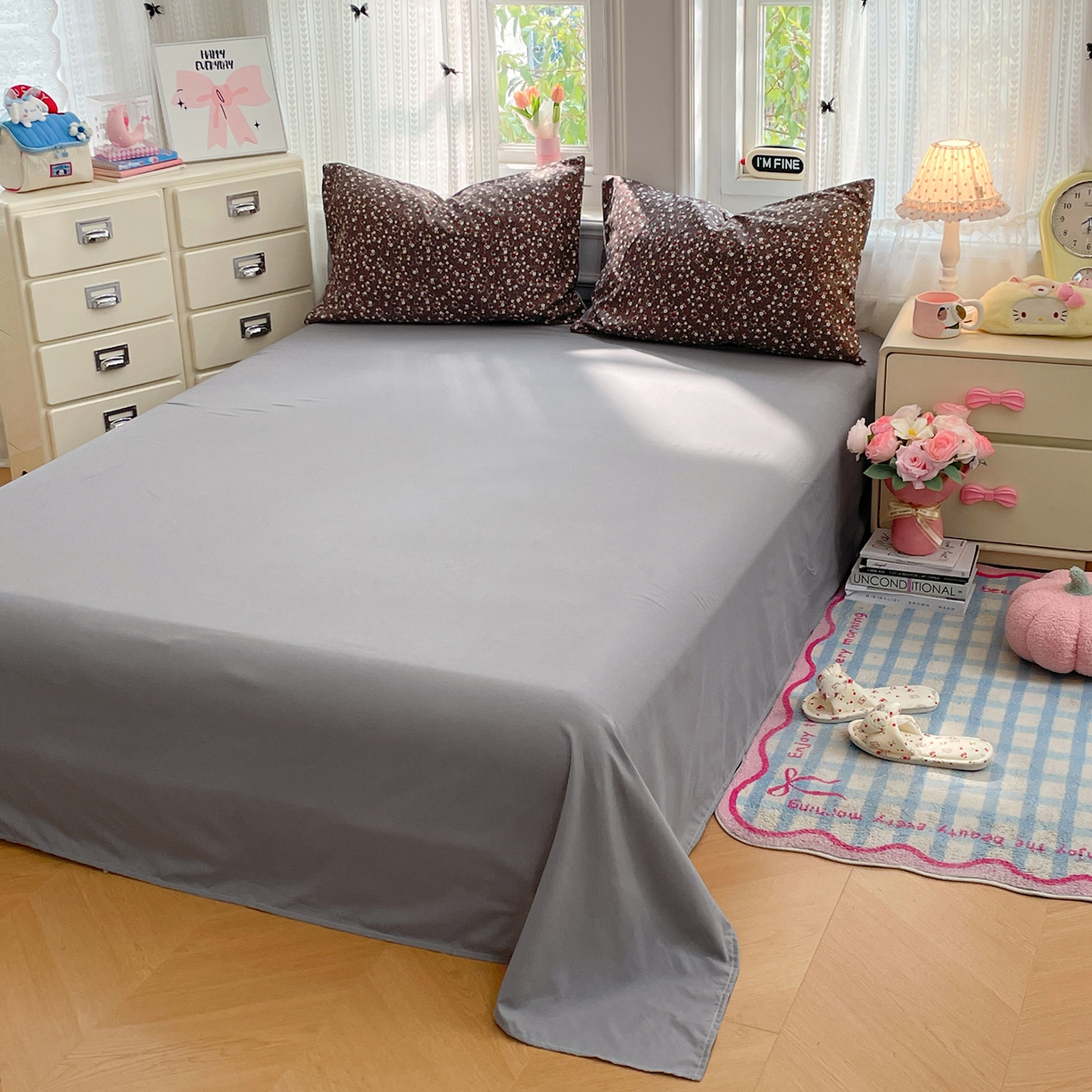 91家纺网 家纺一手货源 找家纺 瑞禾家纺 2026新款古法水洗四件套下载文件包含买家秀 静谧