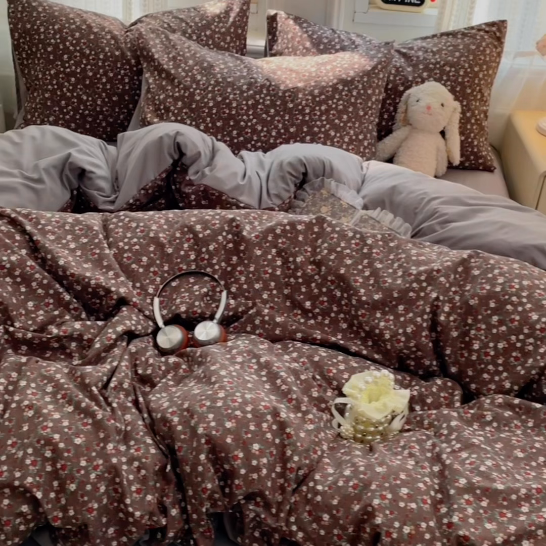 91家纺网 家纺一手货源 找家纺 瑞禾家纺 2026新款古法水洗四件套下载文件包含买家秀 静谧