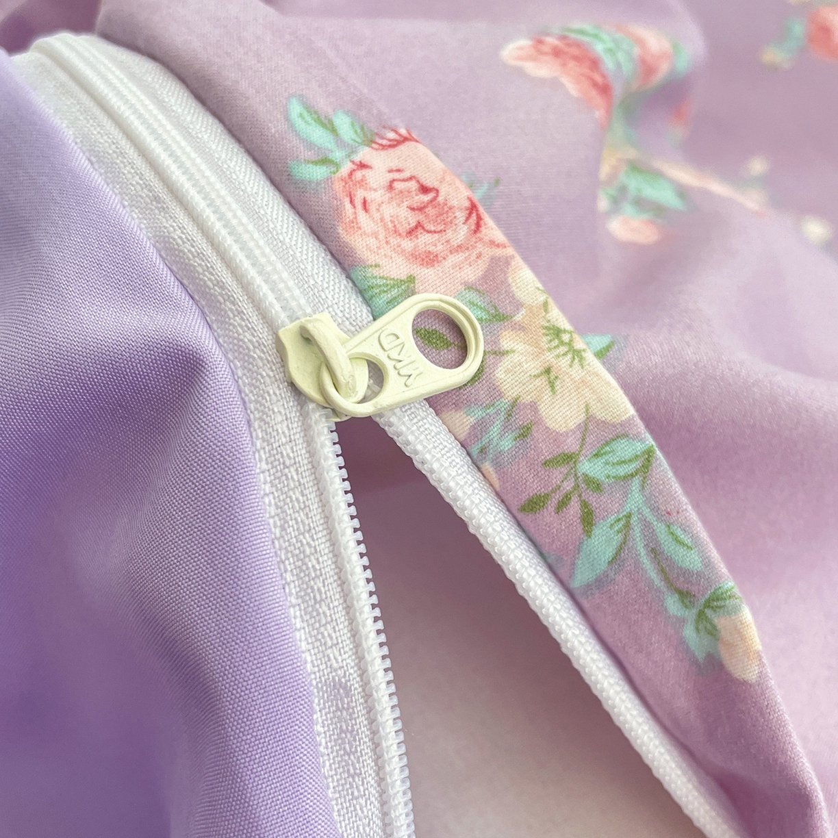 91家纺网 家纺一手货源 找家纺 瑞禾家纺 2026新款古法水洗四件套下载文件包含买家秀 柔紫繁花