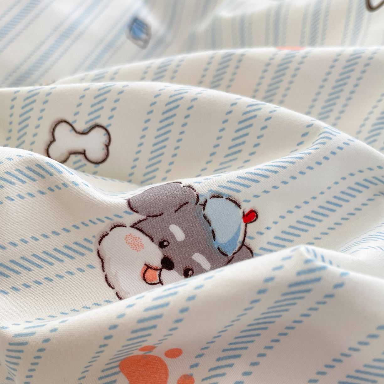 91家纺网 家纺一手货源 找家纺 瑞禾家纺 2026新款古法水洗四件套下载文件包含买家秀 软眠萌趣