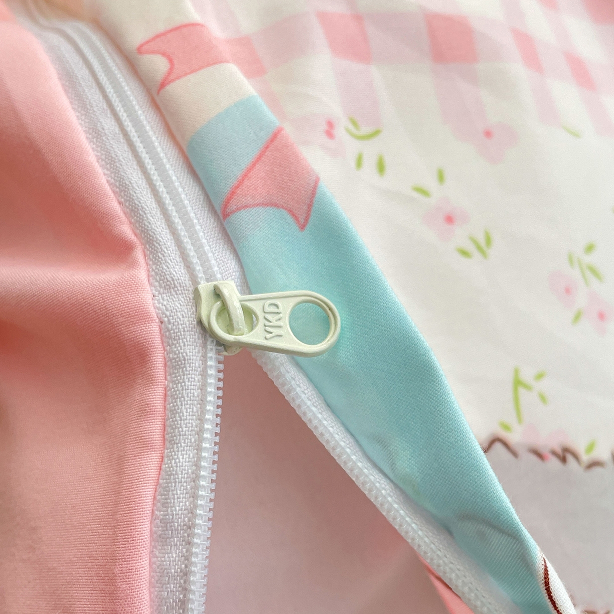 91家纺网 家纺一手货源 找家纺 瑞禾家纺 2026新款古法水洗四件套下载文件包含买家秀 甜趣萌格