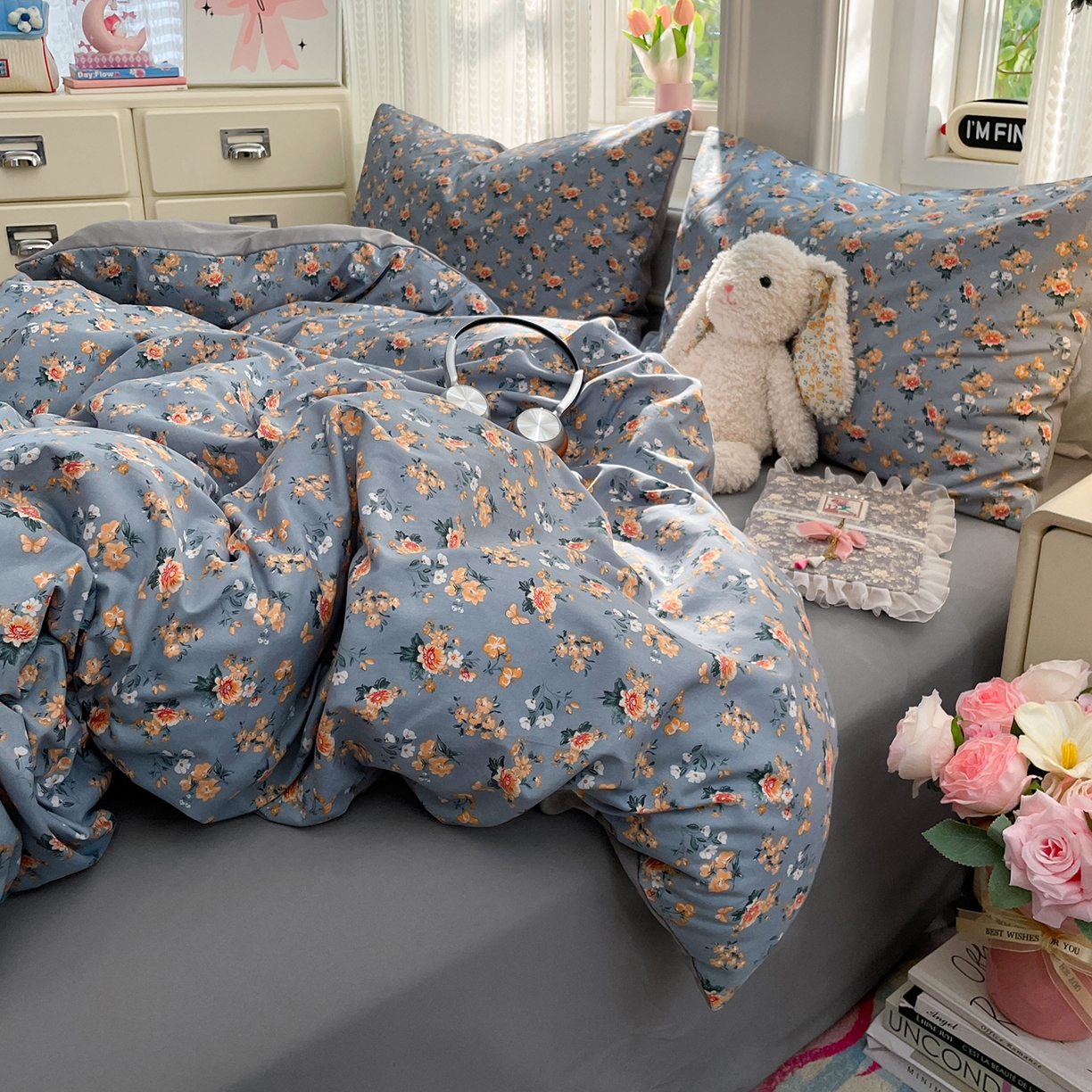 91家纺网 家纺一手货源 找家纺 瑞禾家纺 2026新款古法水洗四件套下载文件包含买家秀 烟花