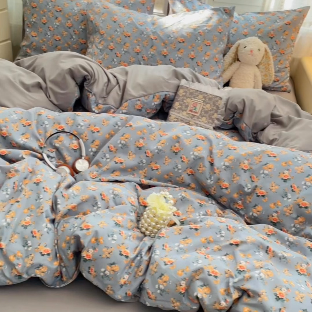 91家纺网 家纺一手货源 找家纺 瑞禾家纺 2026新款古法水洗四件套下载文件包含买家秀 烟花