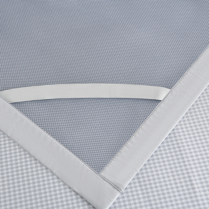 91家纺网 家纺一手货源 找家纺 小牛席业 2026春夏新款【实拍风格】双PE高凉感-小象提花冰丝席系列 灰色