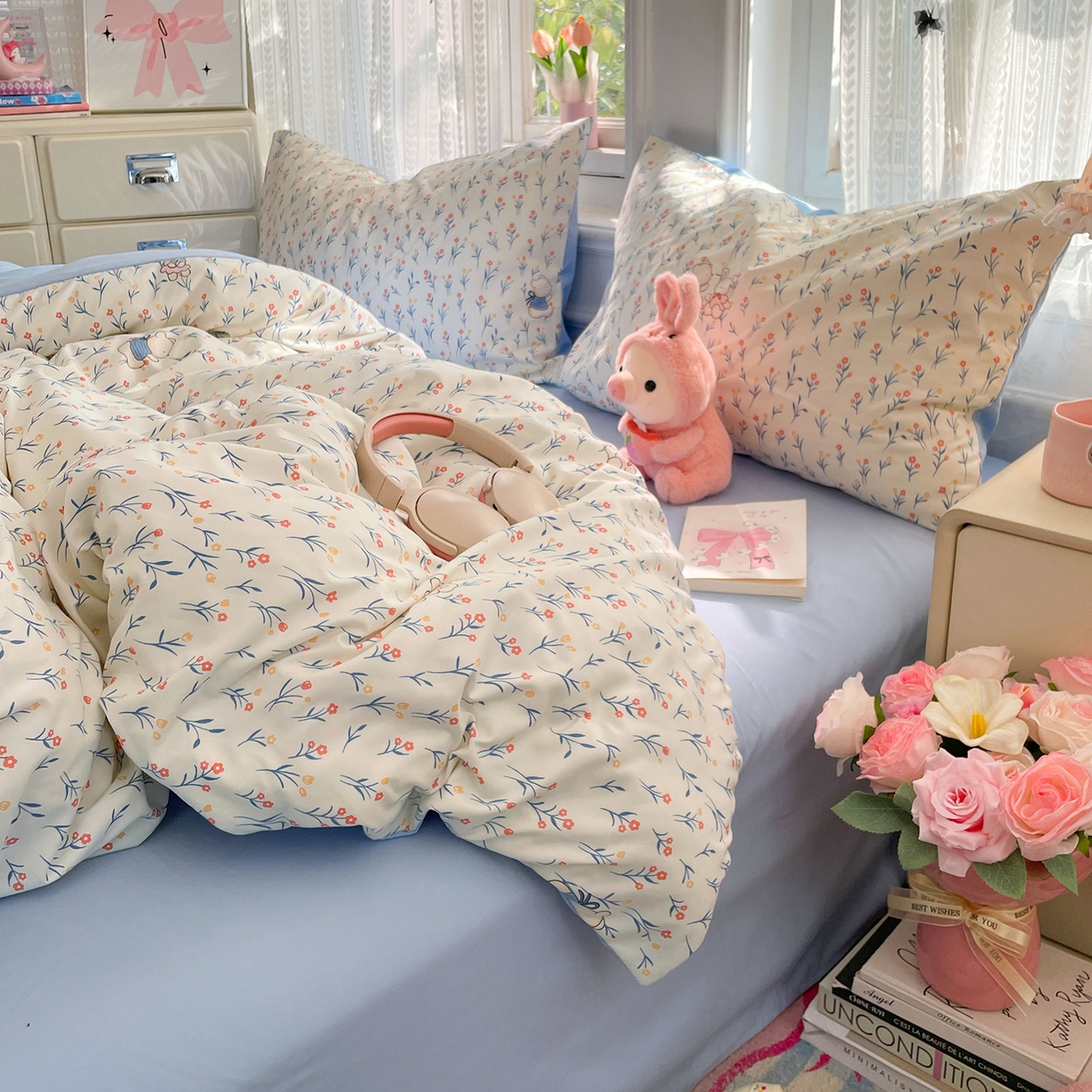 瑞禾家纺 2026新款古法水洗四件套下载文件包含买家秀 依偎