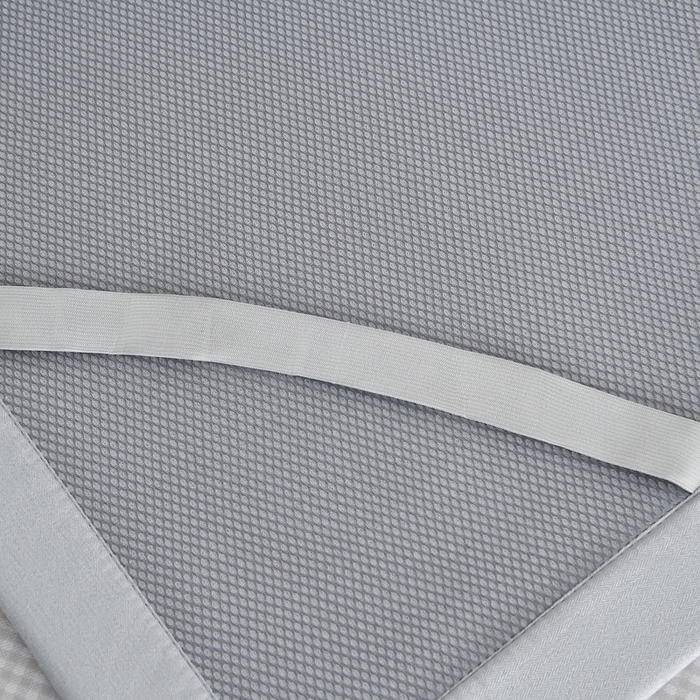 91家纺网 家纺一手货源 找家纺 小牛席业 2026春夏新款【实拍风格】双PE高凉感-小象提花冰丝席系列 香槟