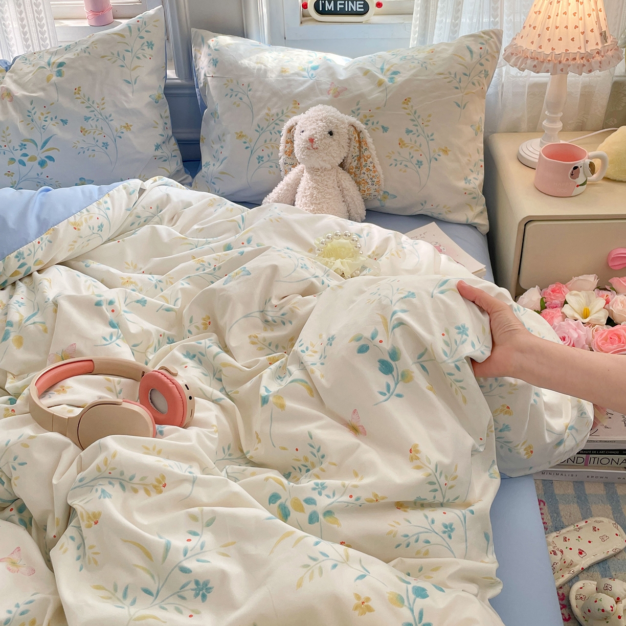 91家纺网 家纺一手货源 找家纺 瑞禾家纺 2026新款古法水洗四件套下载文件包含买家秀 仲夏