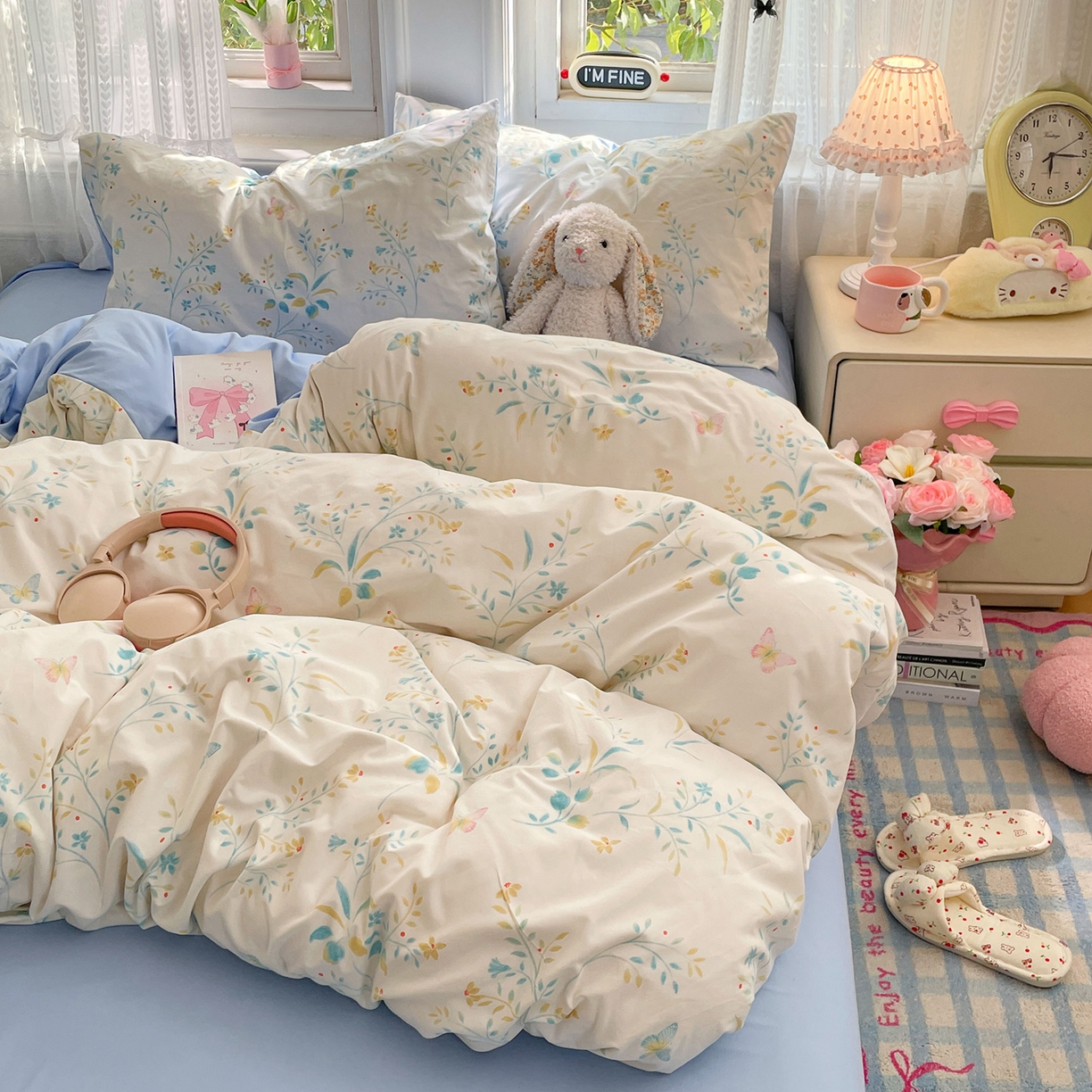 91家纺网 家纺一手货源 找家纺 瑞禾家纺 2026新款古法水洗四件套下载文件包含买家秀 仲夏