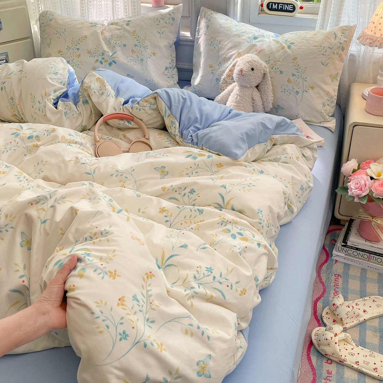 91家纺网 家纺一手货源 找家纺 瑞禾家纺 2026新款古法水洗四件套下载文件包含买家秀 仲夏