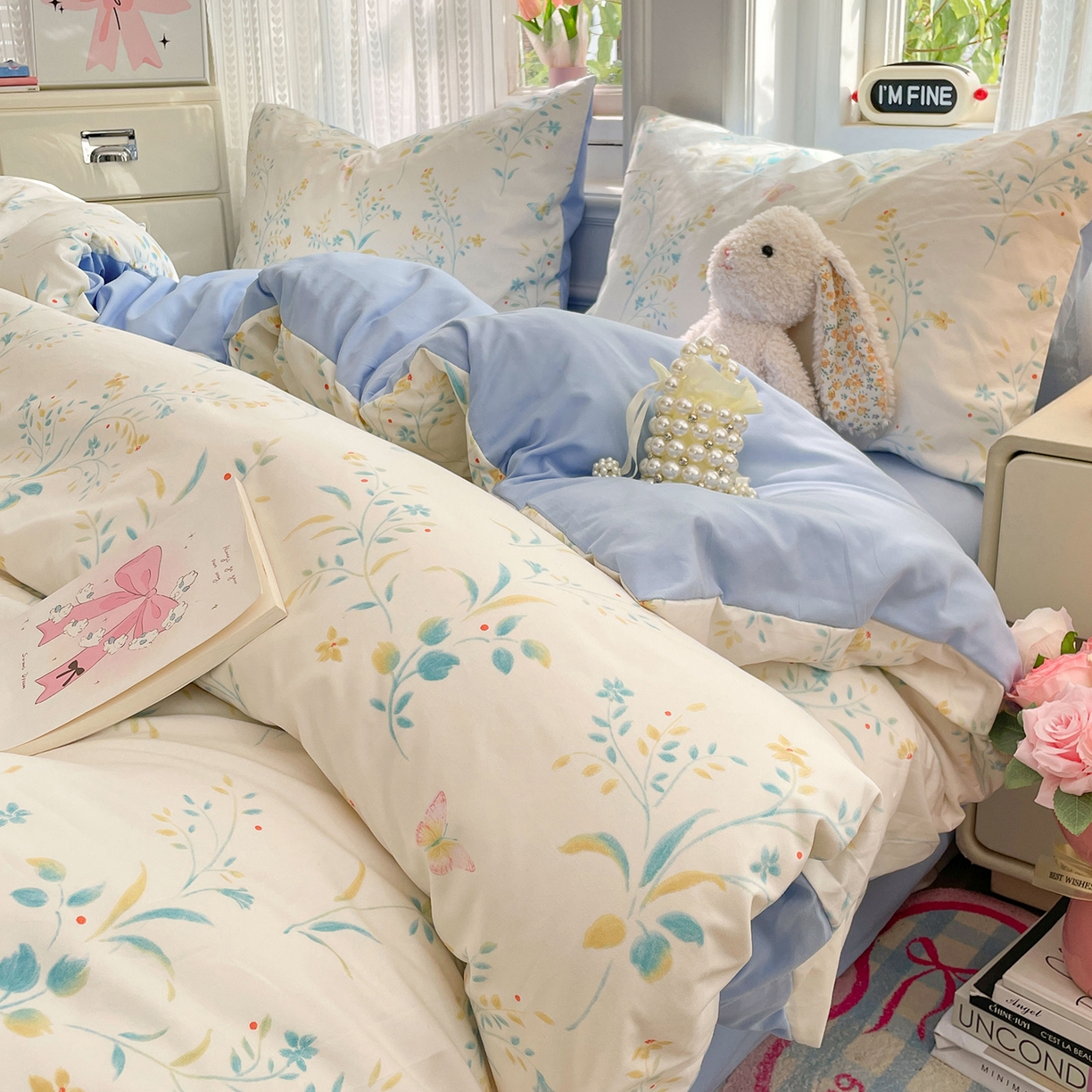 91家纺网 家纺一手货源 找家纺 瑞禾家纺 2026新款古法水洗四件套下载文件包含买家秀 仲夏