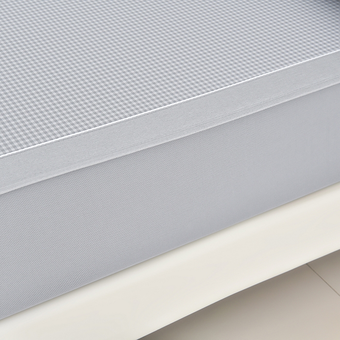 91家纺网 家纺一手货源 找家纺 （总）小牛席业 2026新款【实拍风格】双PE高凉感-小象提花冰丝席系列（床笠款）